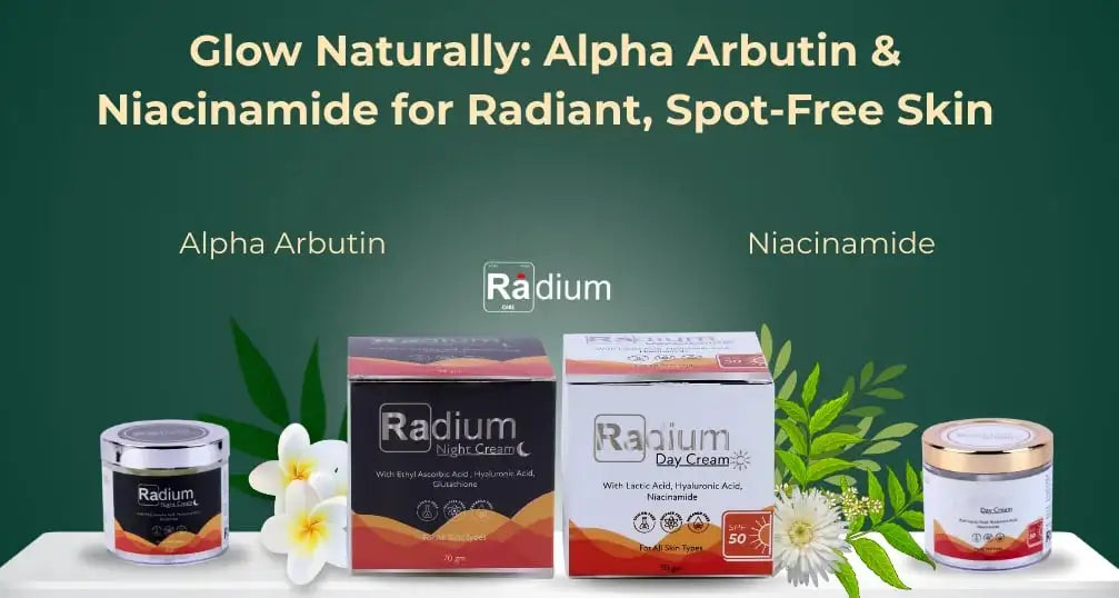 Alpha Arbutin and Niacinamide