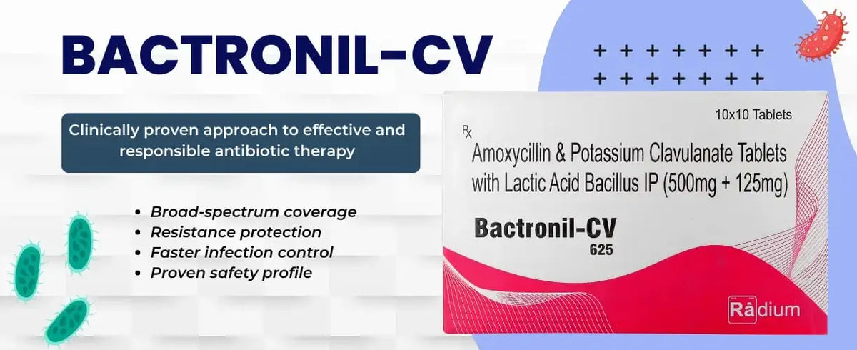 Bactronil-CV Safe Antibiotic for Resistant Infections