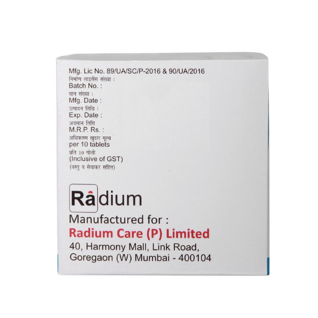 Calmsol-MD Tablets By Radium