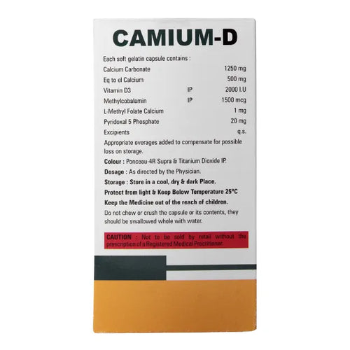 camium-d capsules compositions