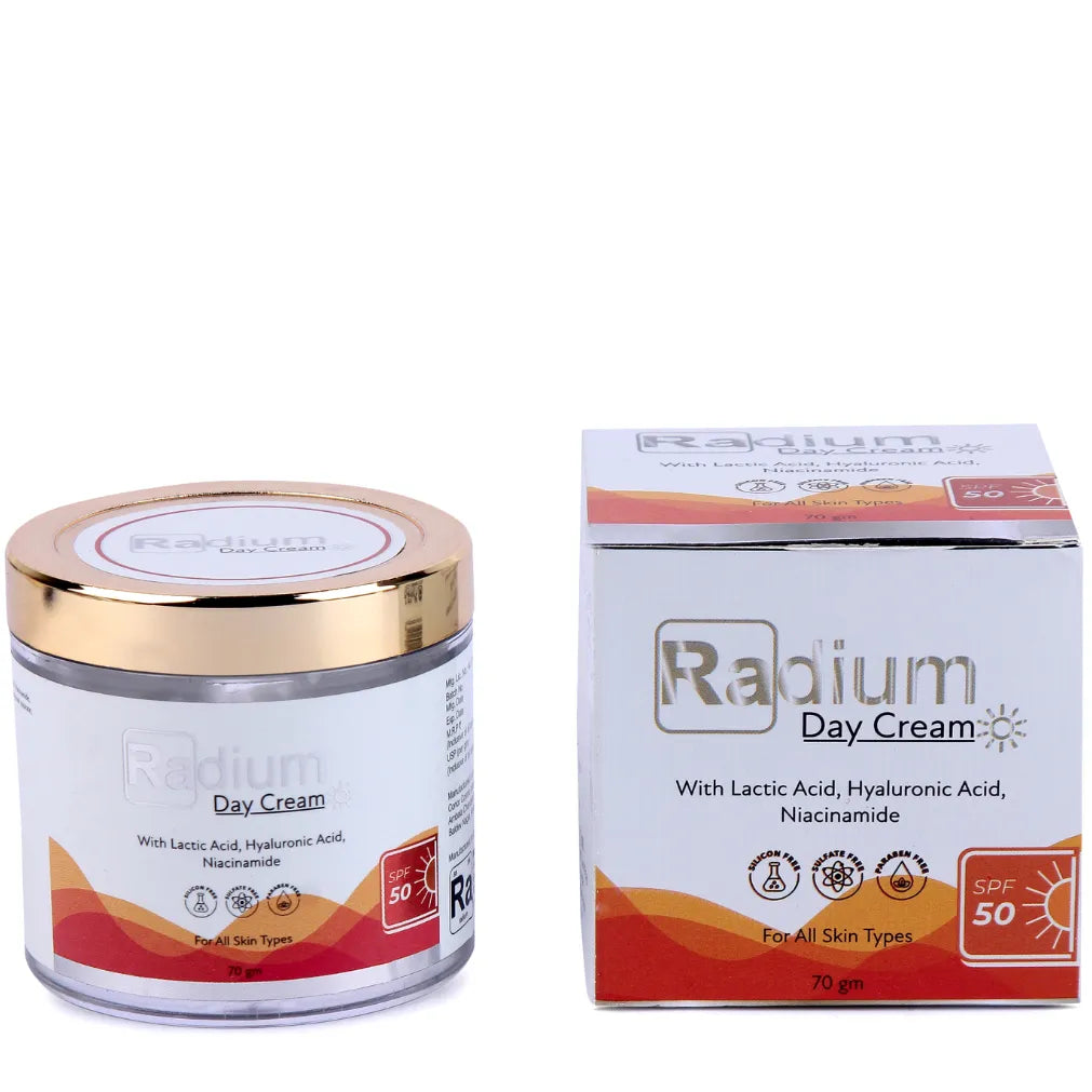 Day cream radium