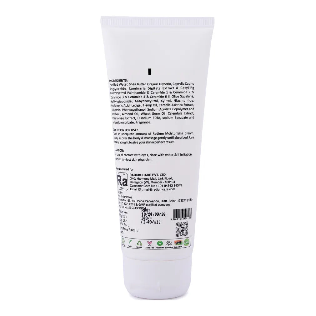 Moisturizing creme by radiumcare