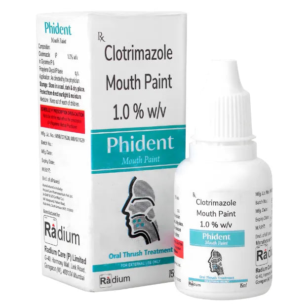 Radium Clotrimazole Mouth Paint