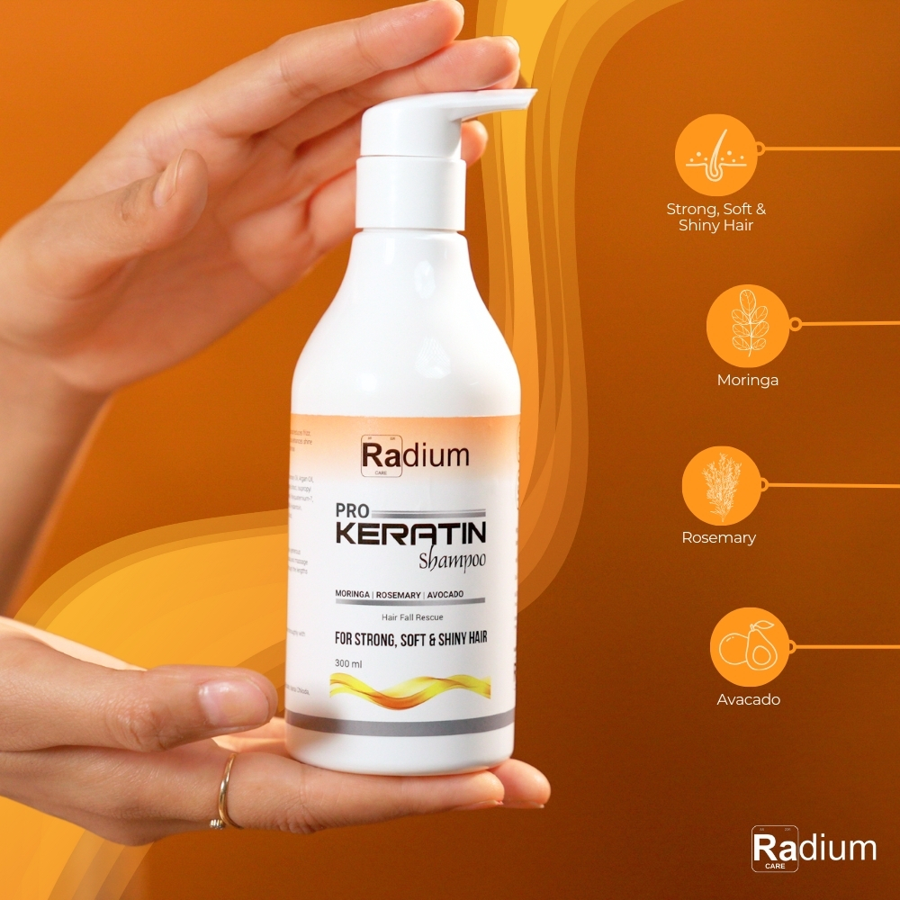 Radium pro keratin shampoo