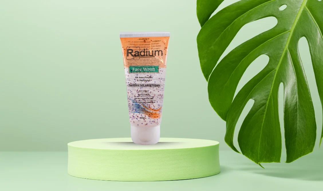 radium face wash