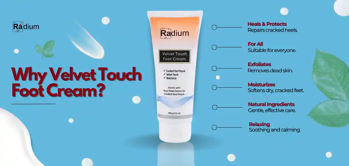Why radium foot cream