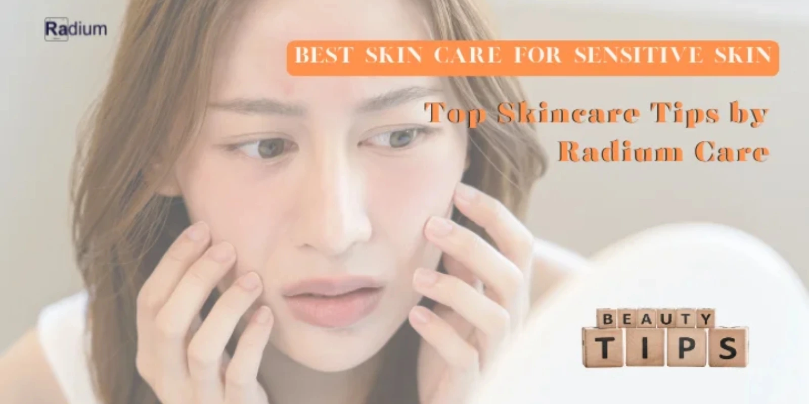 Skin care for sensitive skin