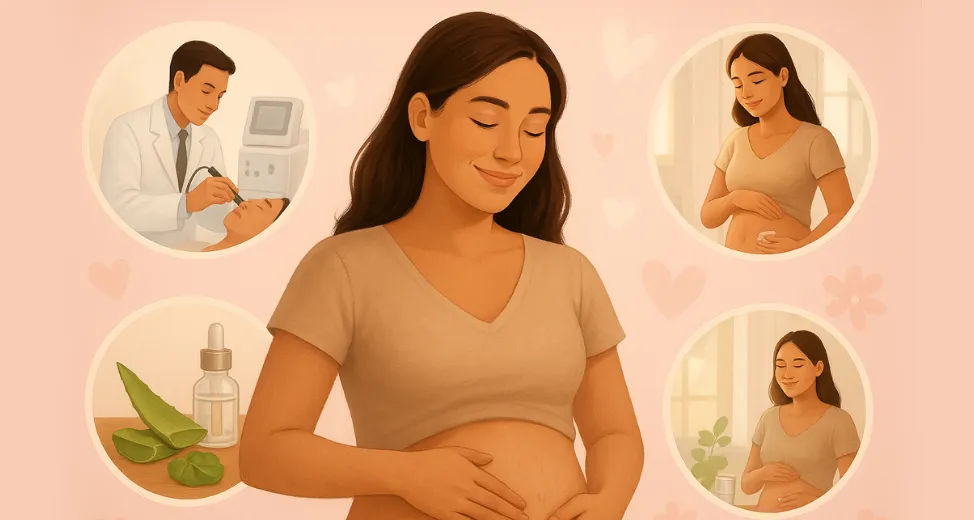 postpartum stretch marks